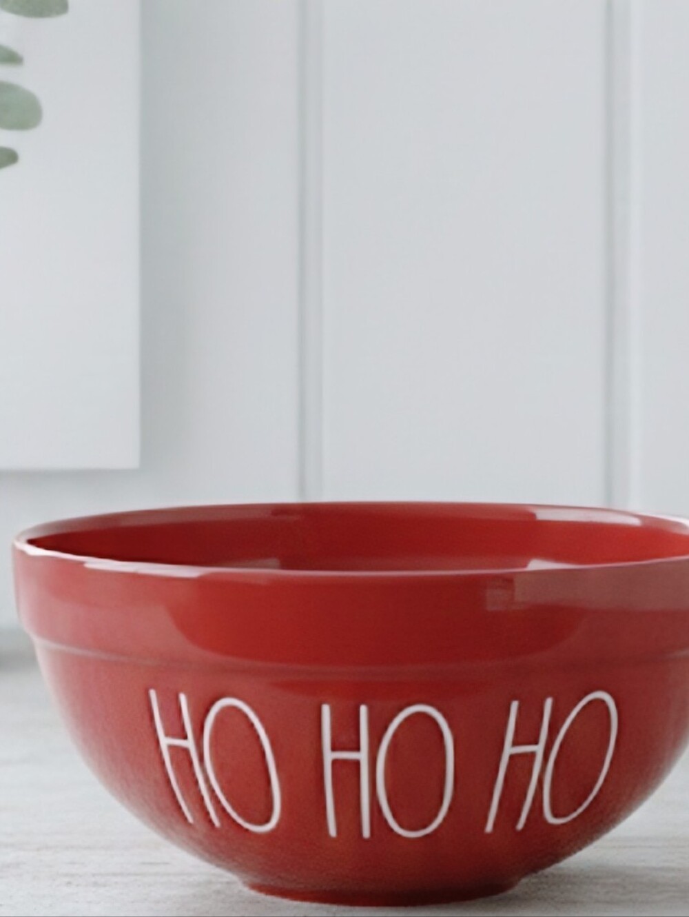 NEW Rae Dunn HO HO HO Mixing Bowl